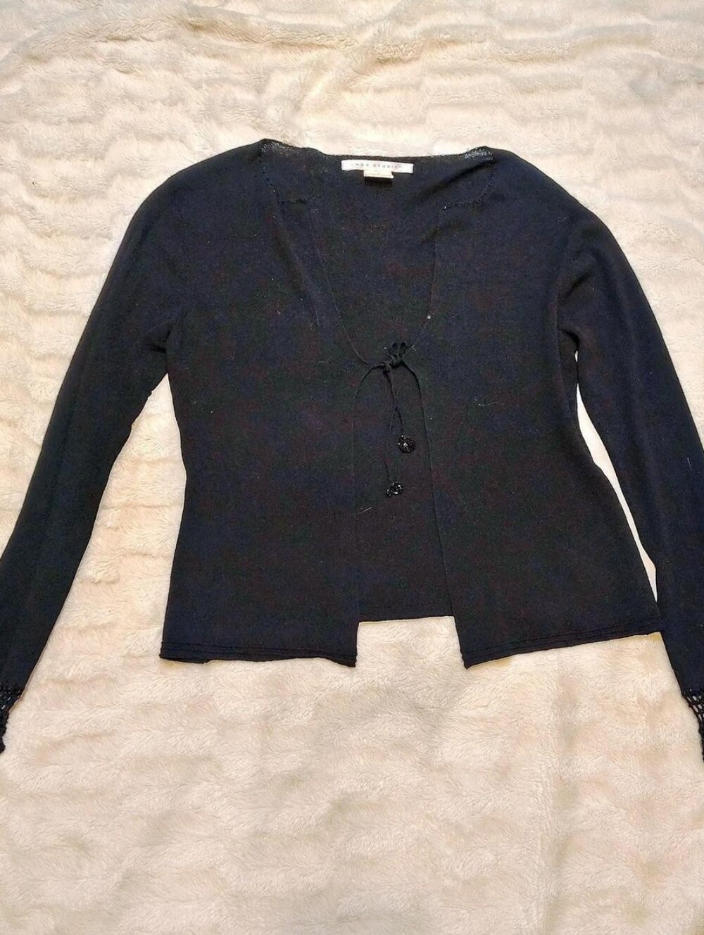Max Studio Beaded Cardigan